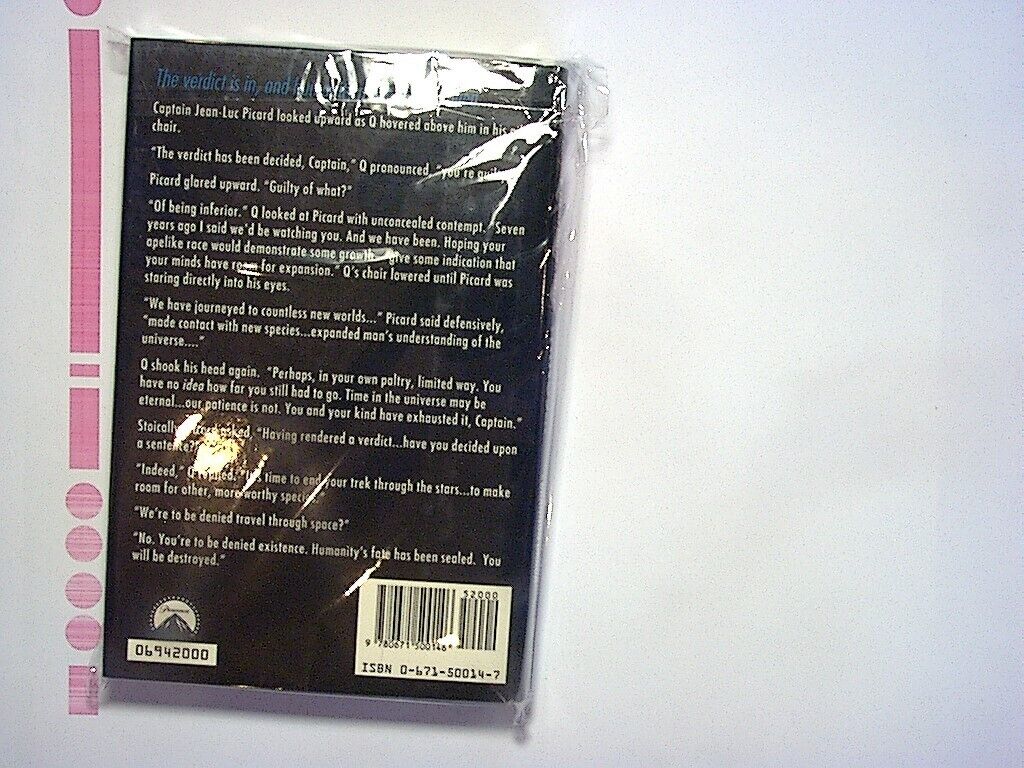 Michael Jan Friedman  - Star Trek - The Next Generation: Requiem Hardcover  New