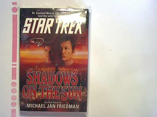 Michael Jan Friedman  Star Trek: Shadows on the Sun Hardcover NEW
