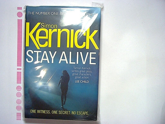 Simon Kernick  Stay Alive: (Scope 2) Hardcover New