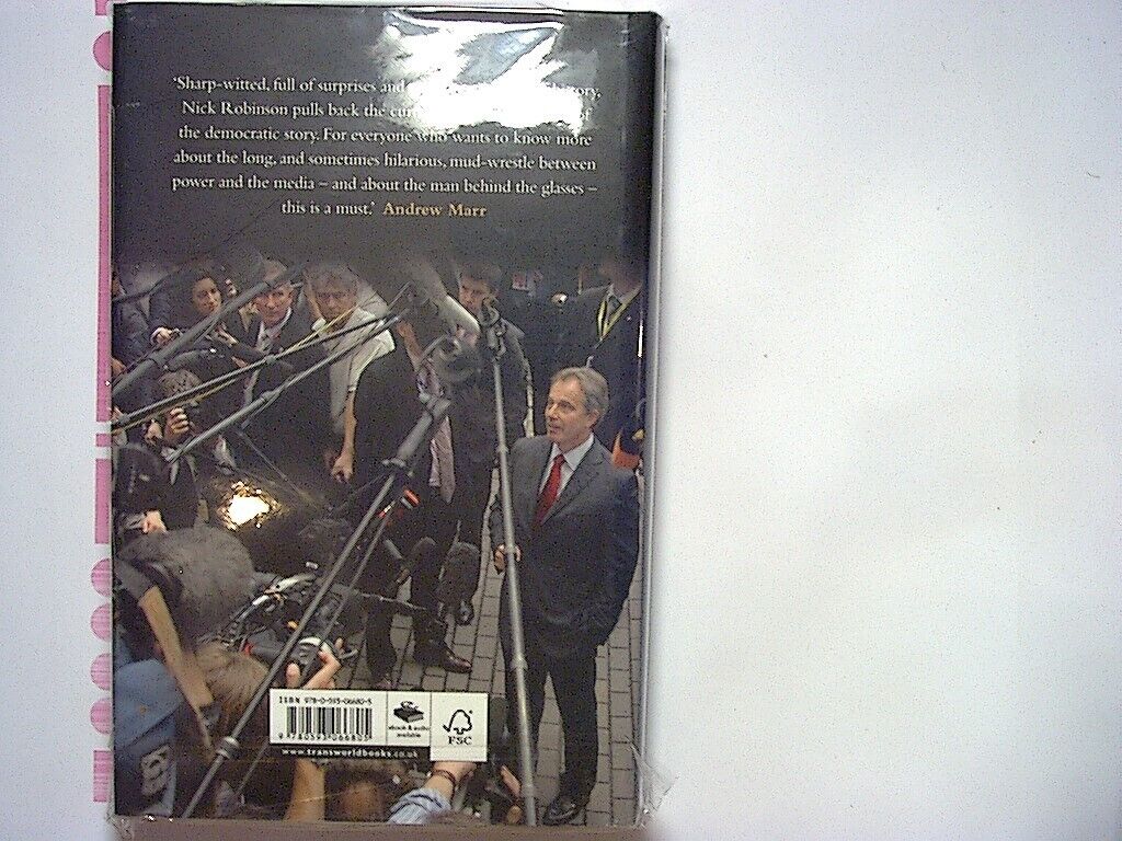 Nick Robinson  - Live From Downing Street Hardcover New