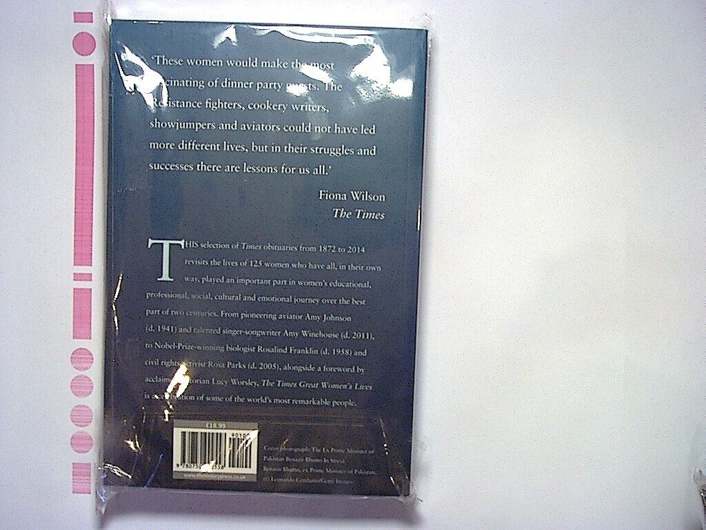 Sue Corbett & Lucy Worsley The Times Great Women's Lives PB New