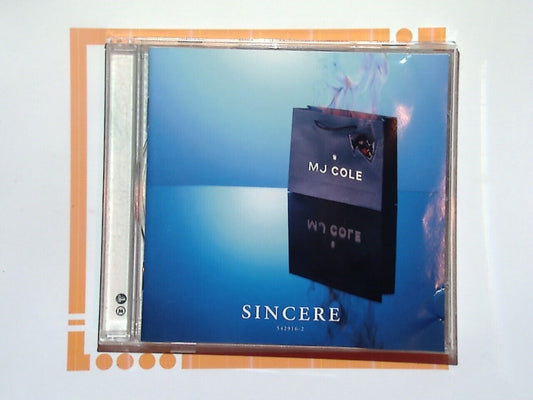 MJ Cole	Sincere CD  Mint