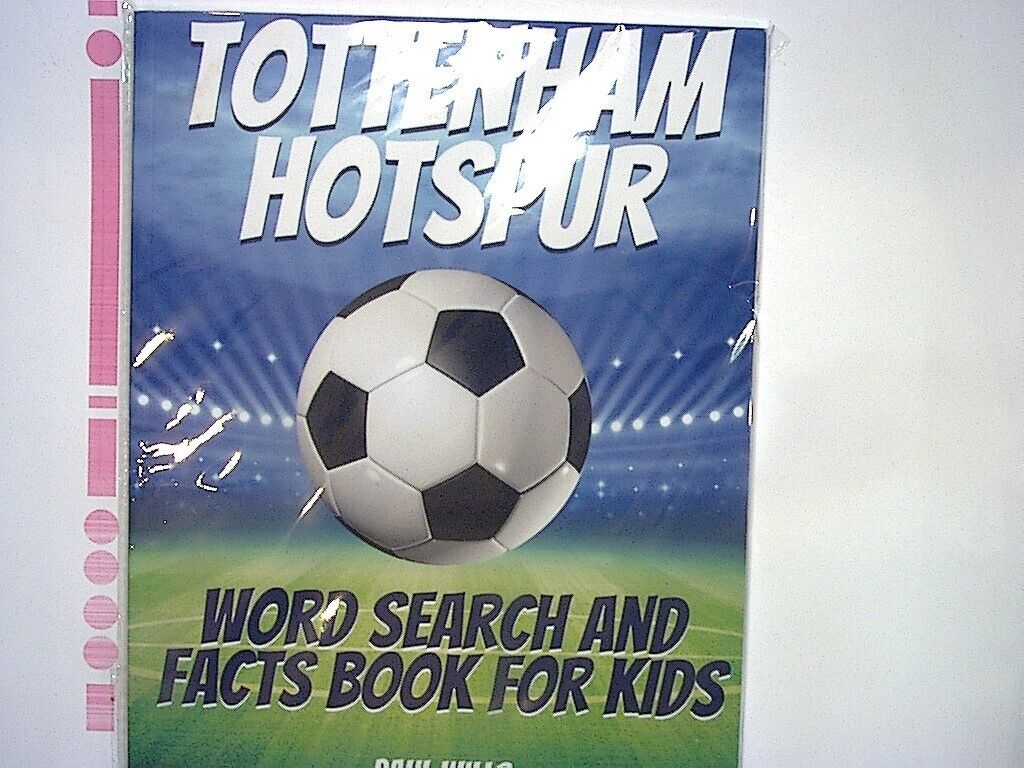 Tottenham Hotspur Word Search and Facts Book For Kids - Paul Wills NEW