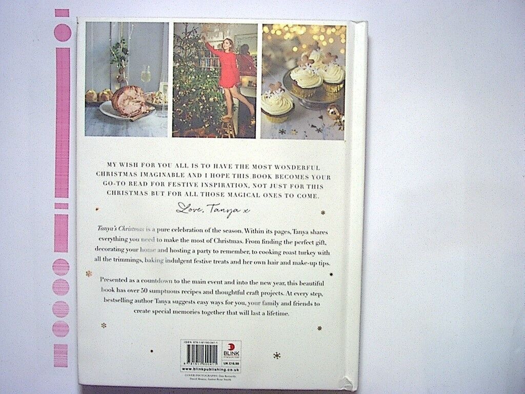 Tanya Burr - Tanya's Christmas: Make, Bake and Celebrate Hardcover New