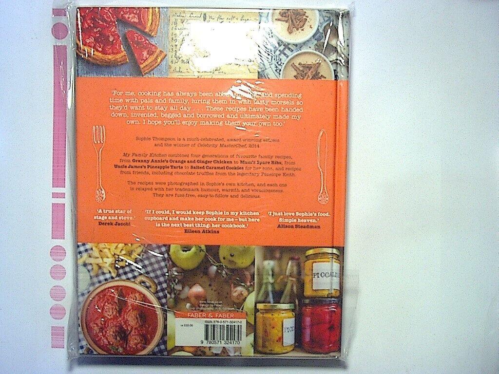 Sophie Thompson - My Family Kitchen Cookbook Hardcover New