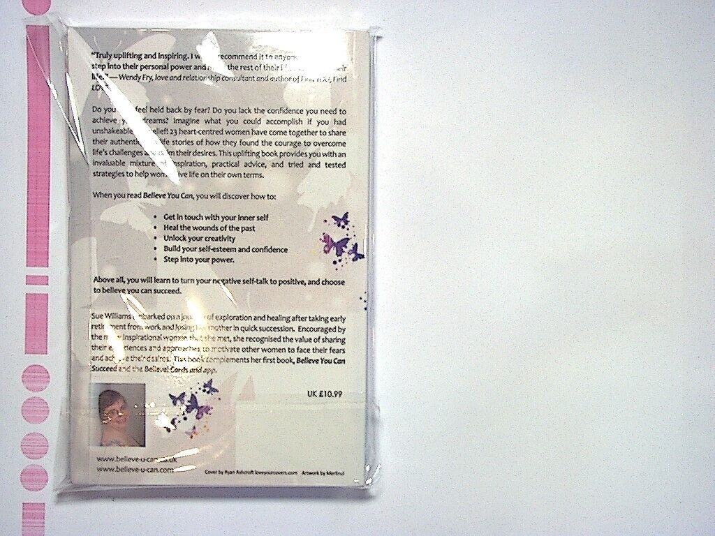 Sue Williams (Ed) - Believe You Can PB New