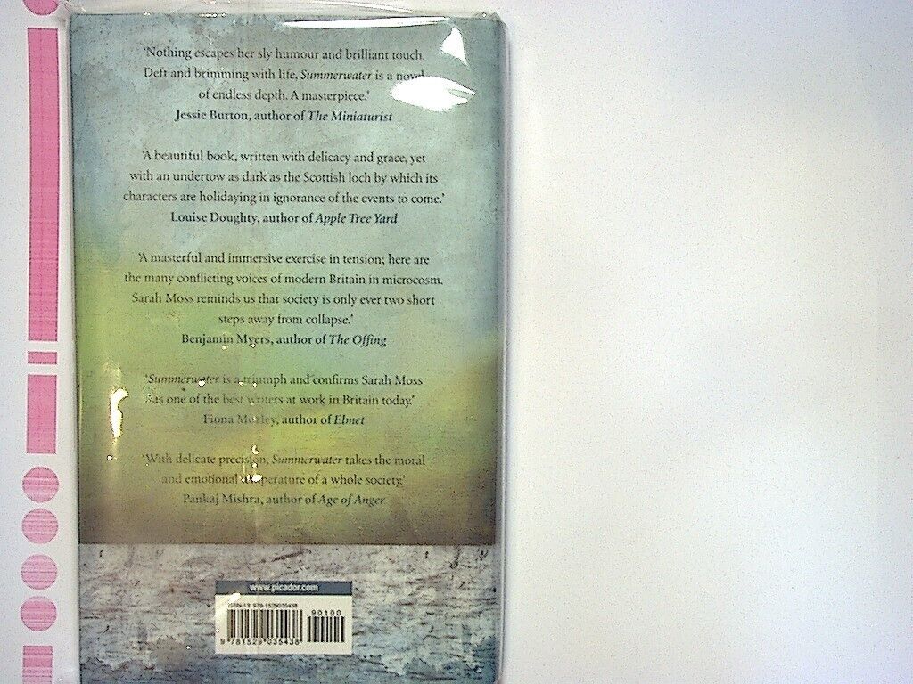 Sarah Moss - Summerwater Hardcover New