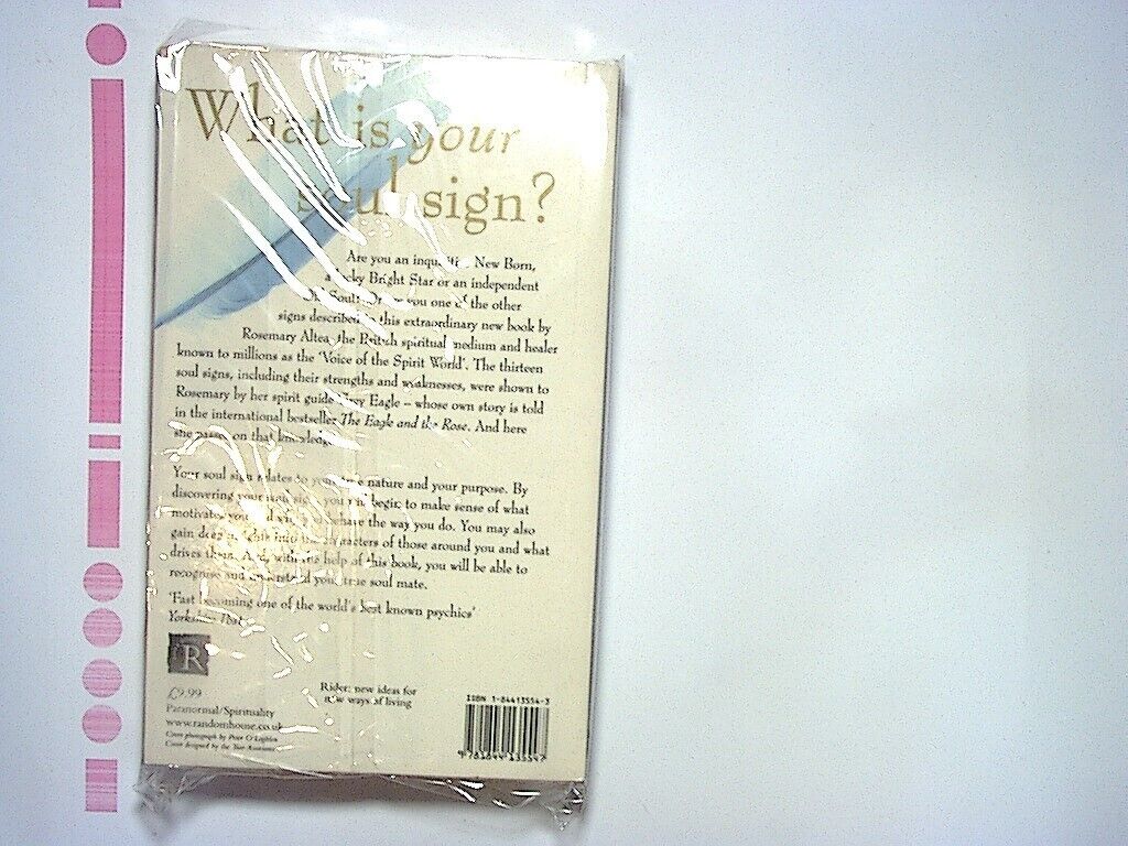 Rosemary Altea - Soul Signs: Discover Which Kind of Soul You Have PB New