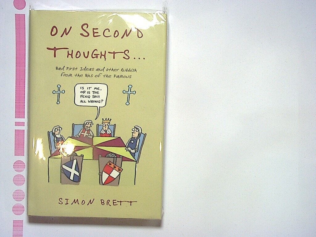 Simon Brett - On Second Thoughts Hardcover New