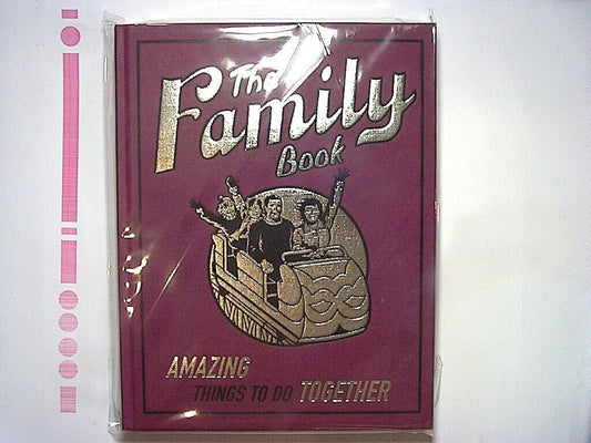 The Family Book: Amazing Things To Do Together Hardcover New