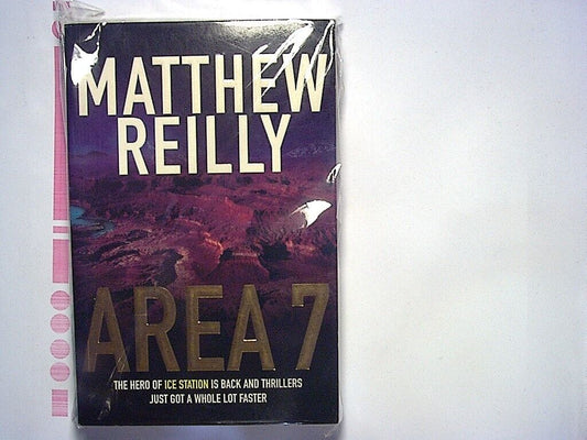 Matthew Reilly - Area 7 (The Scarecrow Series Book 2)  Paperback New