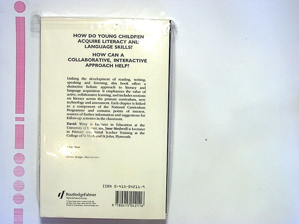 Medwell & Wray - Literacy and Language in the Primary Years  PB New