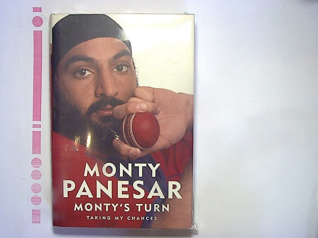 Monty Panesar - Monty's Turn: Taking My Chances Hardcover NEW