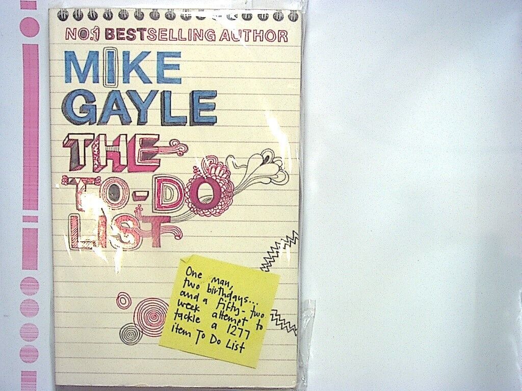 Mike Gayle - The To-Do List Paperback New