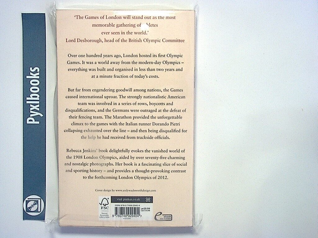 Rebecca Jenkins - The First London Olympics: 1908 Paperback New