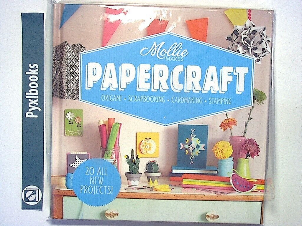 Mollie Makes: Papercraft: Origami. Scrapbooking. Cardmaking... Hardcover New