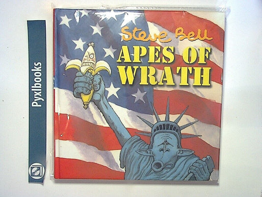 Steve Bell - Apes of Wrath (Methuen Humour) Hardcover New