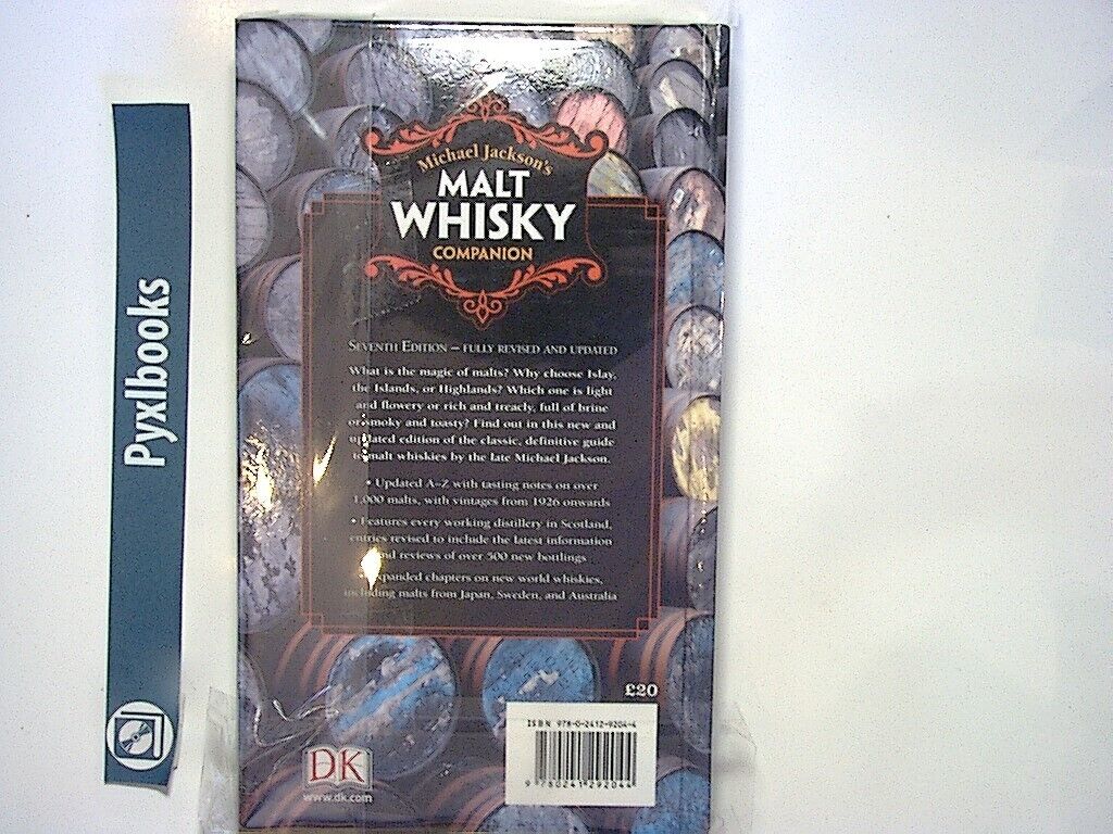 Michael Jackson's Malt Whisky Companion Hardcover  New