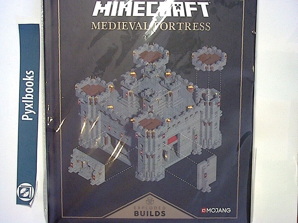 Minecraft: Exploded Builds: Medieval Fortress (Official Mojang) Hardcover New