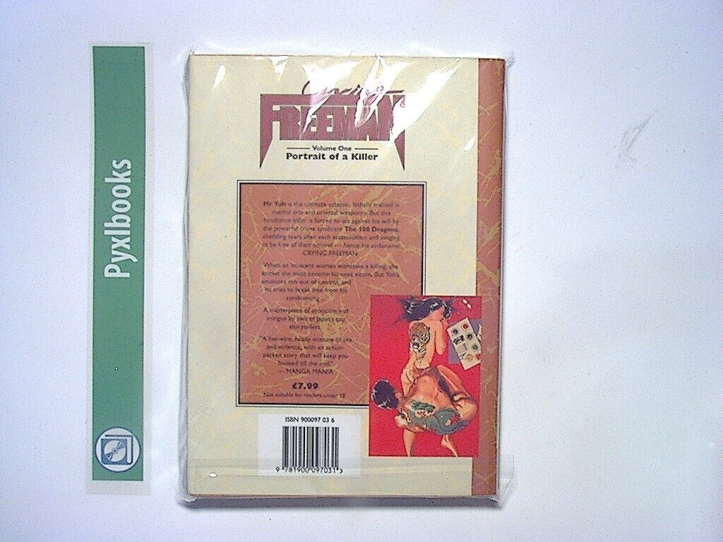 Ryoichi Ikegami & Kazuo Koike - Crying Freeman Portrait of a Killer (Vol 1)  New