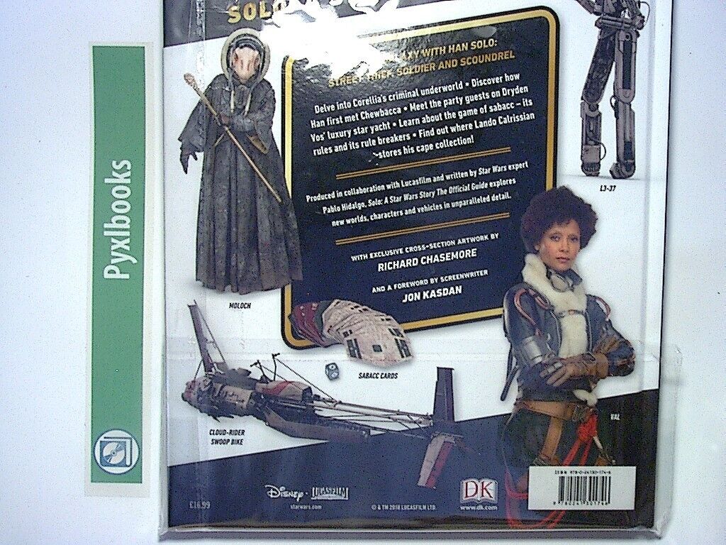 Pablo Hidalgo - Solo A Star Wars Story The Official Guide HB New