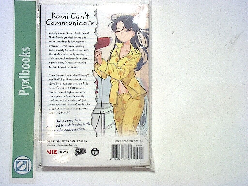 Tomohito Oda - Komi Can't Communicate Vol 1 PB New