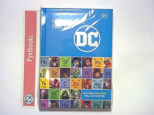 The Periodic Table of DC (Cw Pull Out Poster) HB New