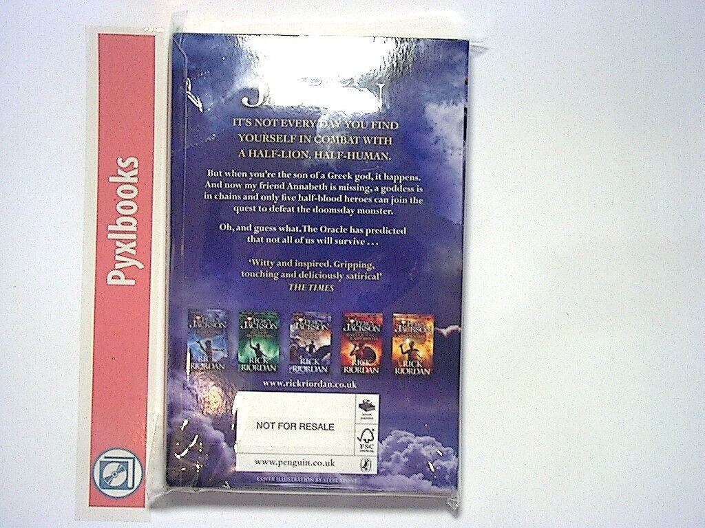 Rick Riordan - Percy Jackson And The Titan's Curse PB NEW