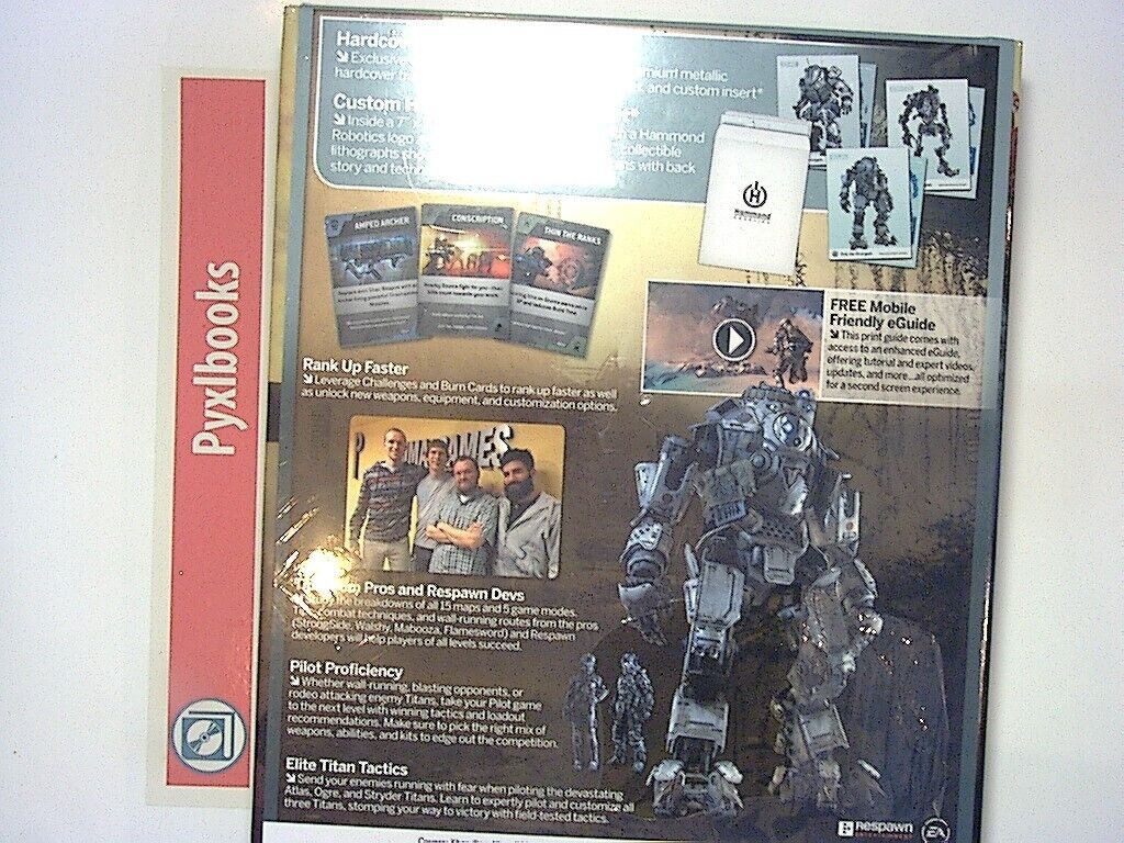 Prima Titanfall Limited Edition Official Game Guide Factory Sealed New