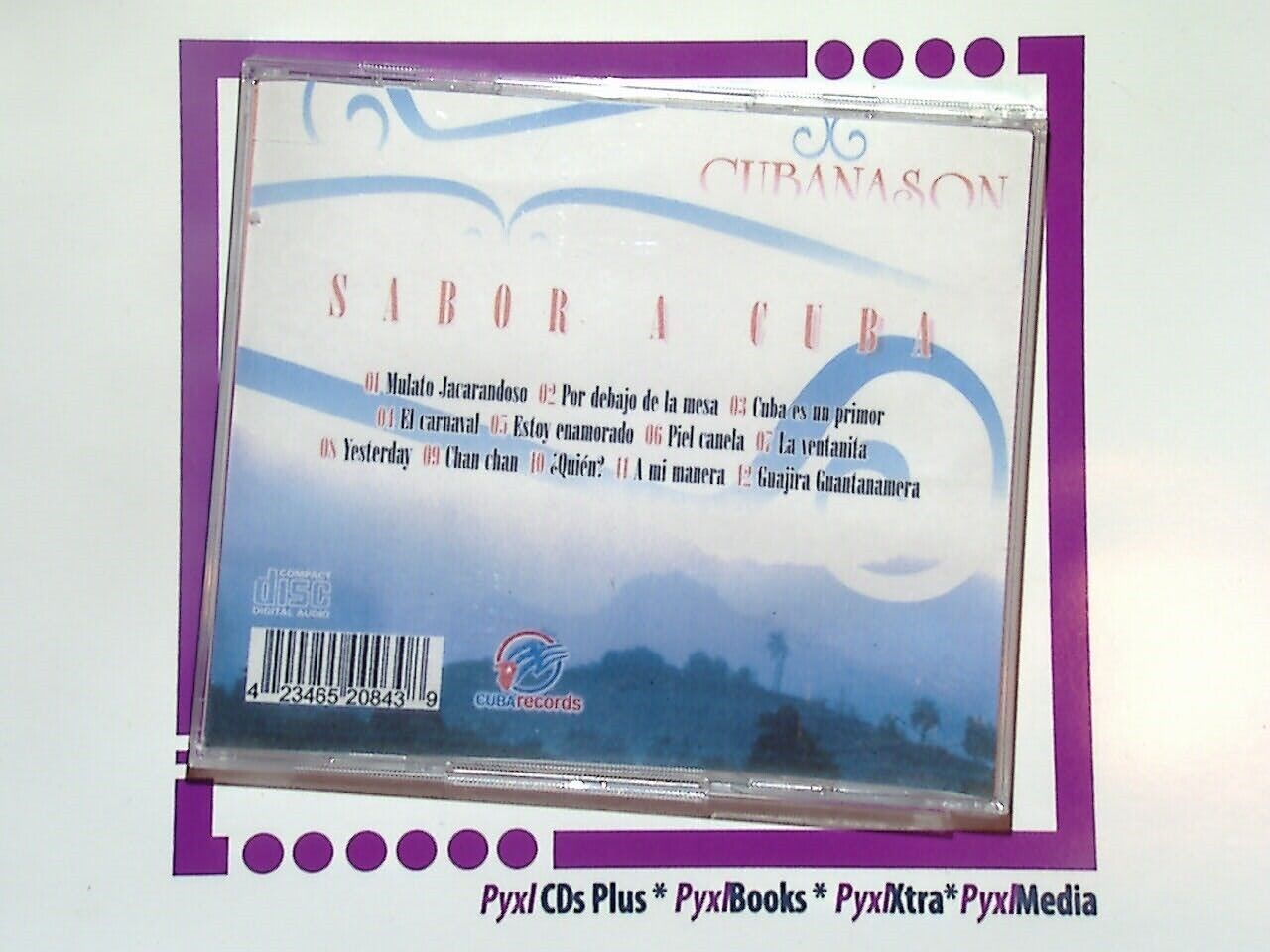 Sabor A Cuba Cubanason CD Nr Mint (Home Produced)