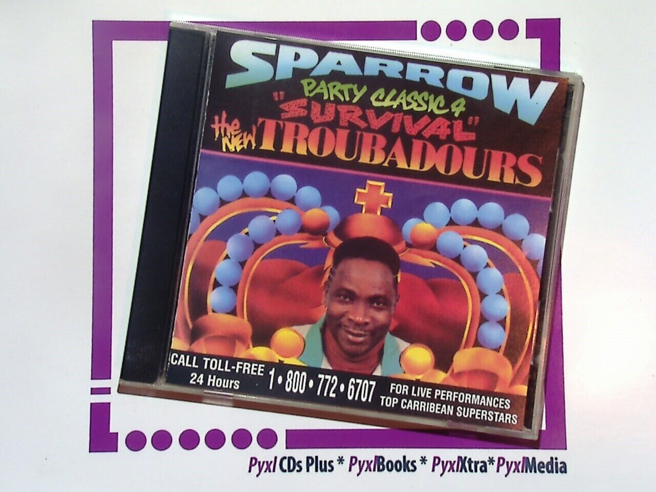 Mighty Sparrow 	Party Classics 4 "Survival" The New Troupadours CD VGC