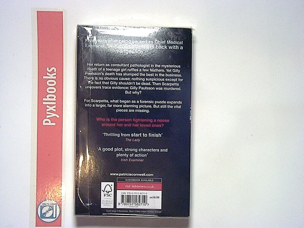 Patricia Cornwell - Trace (Scarpetta Series 13) PB New