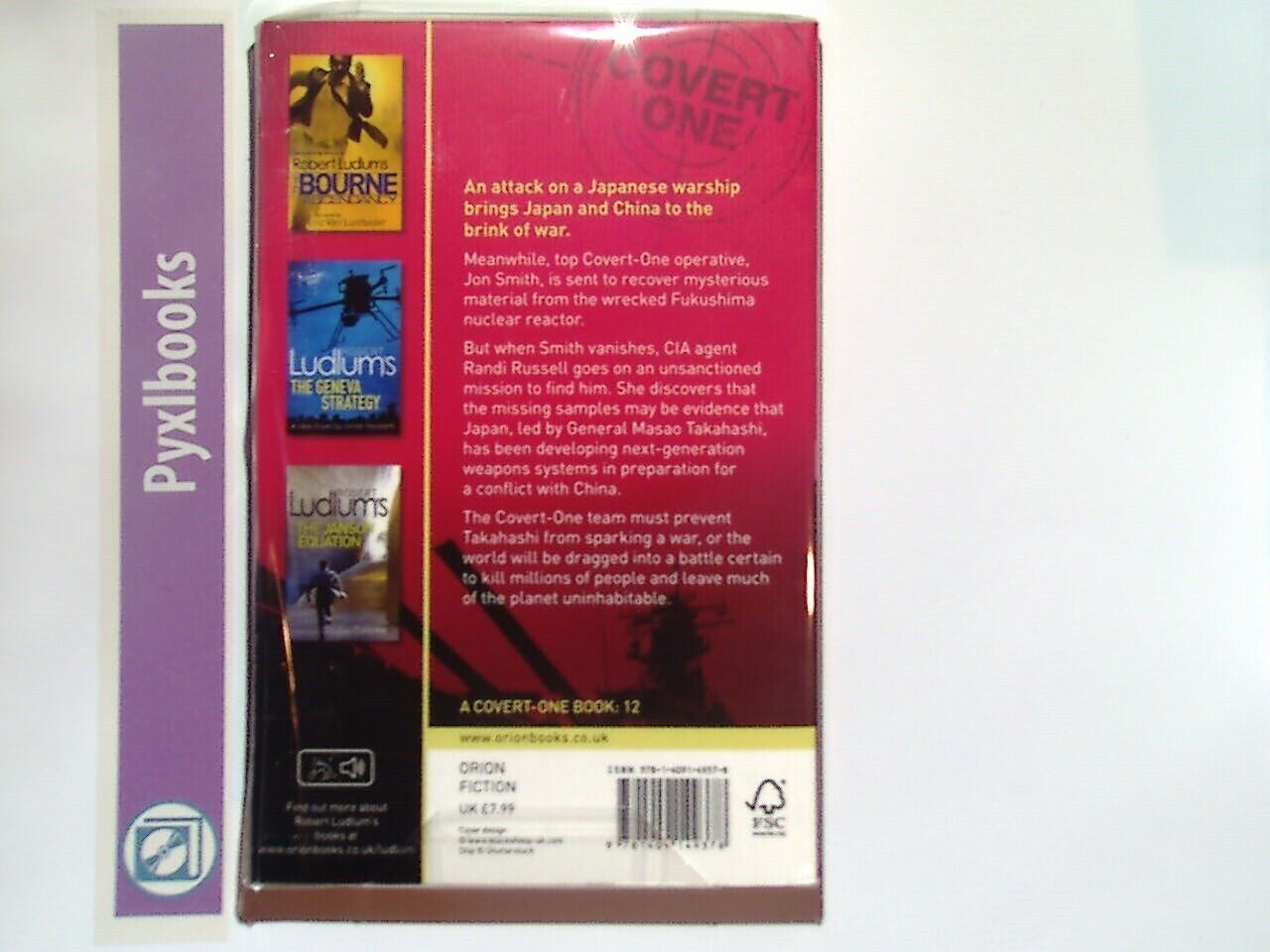 Robert Ludlum's The Patriot Attack (Kyle Mills) Paperback New