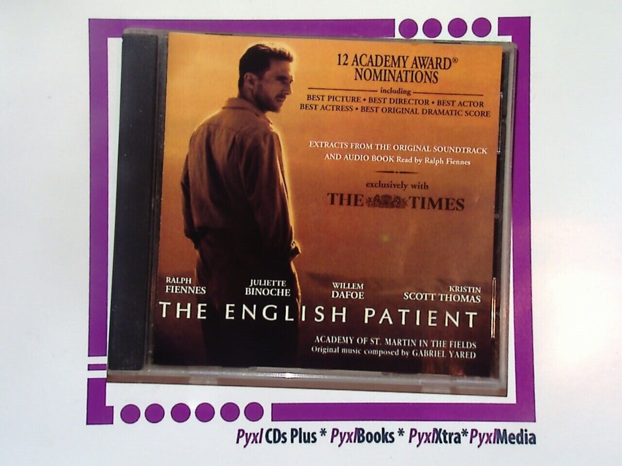 The English Patient	Extracts From The Original Soundtrack (Times CD)  Mint