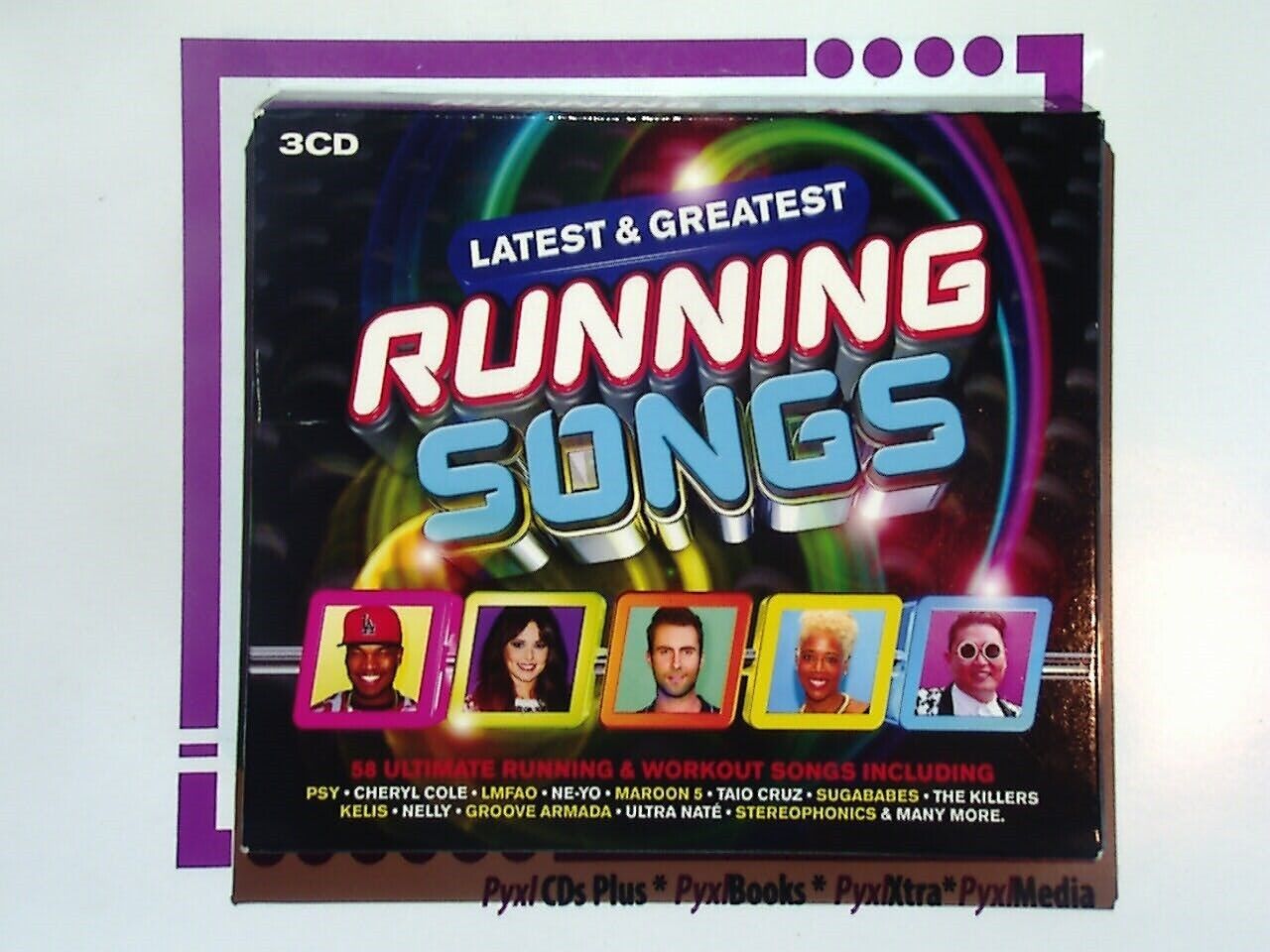 Various	Latest & Greatest Running Songs 3CD Mint