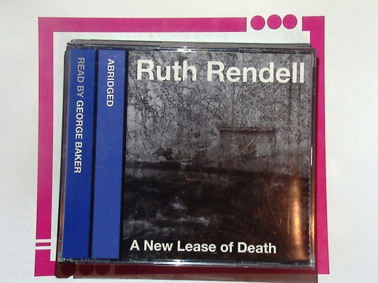 Ruth Rendell	A New Lease of Death Audio CD VGC