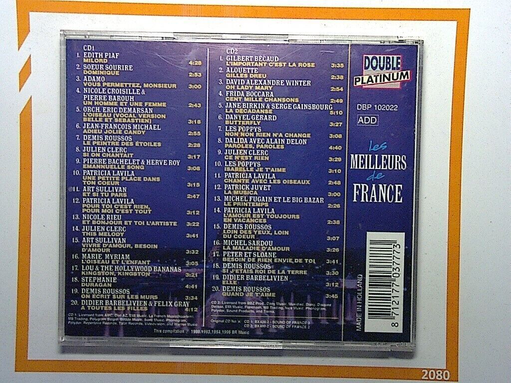 Various Artists - Les Meilleurs de France 2CD Mint