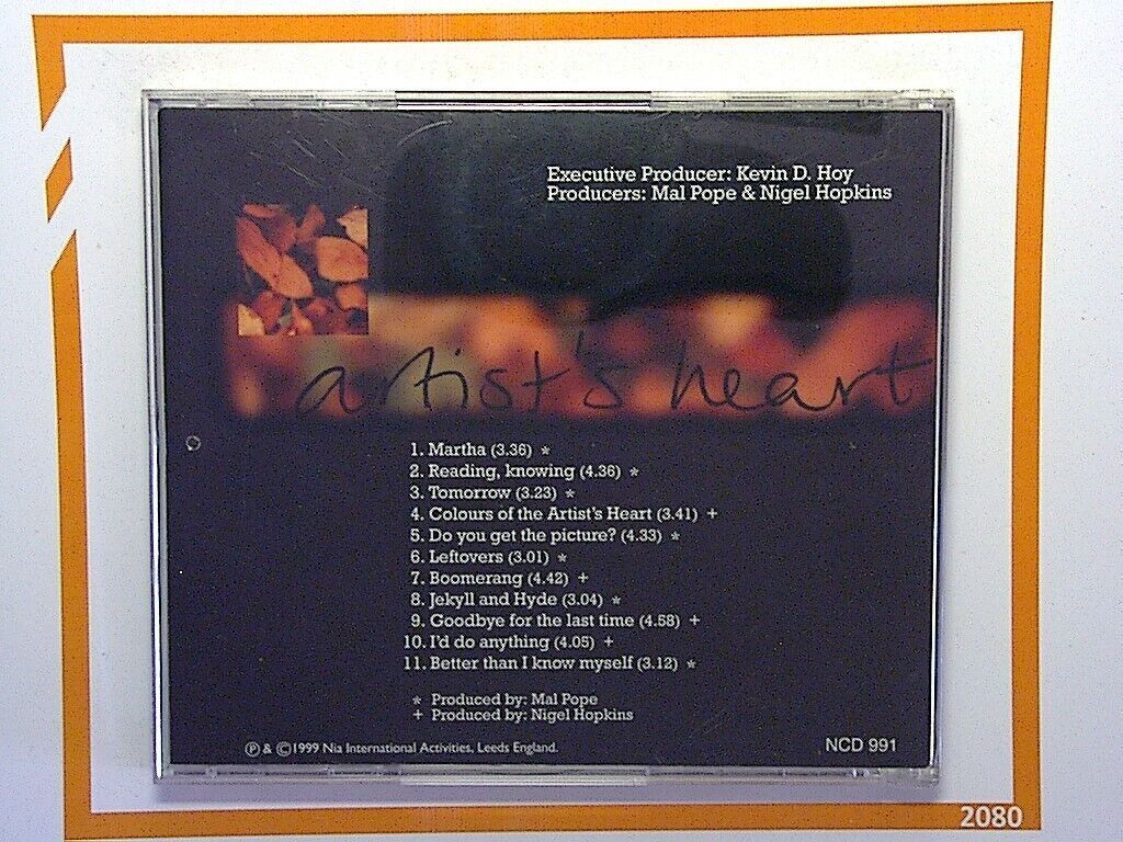 Nia	Artist's Heart Cd Mint