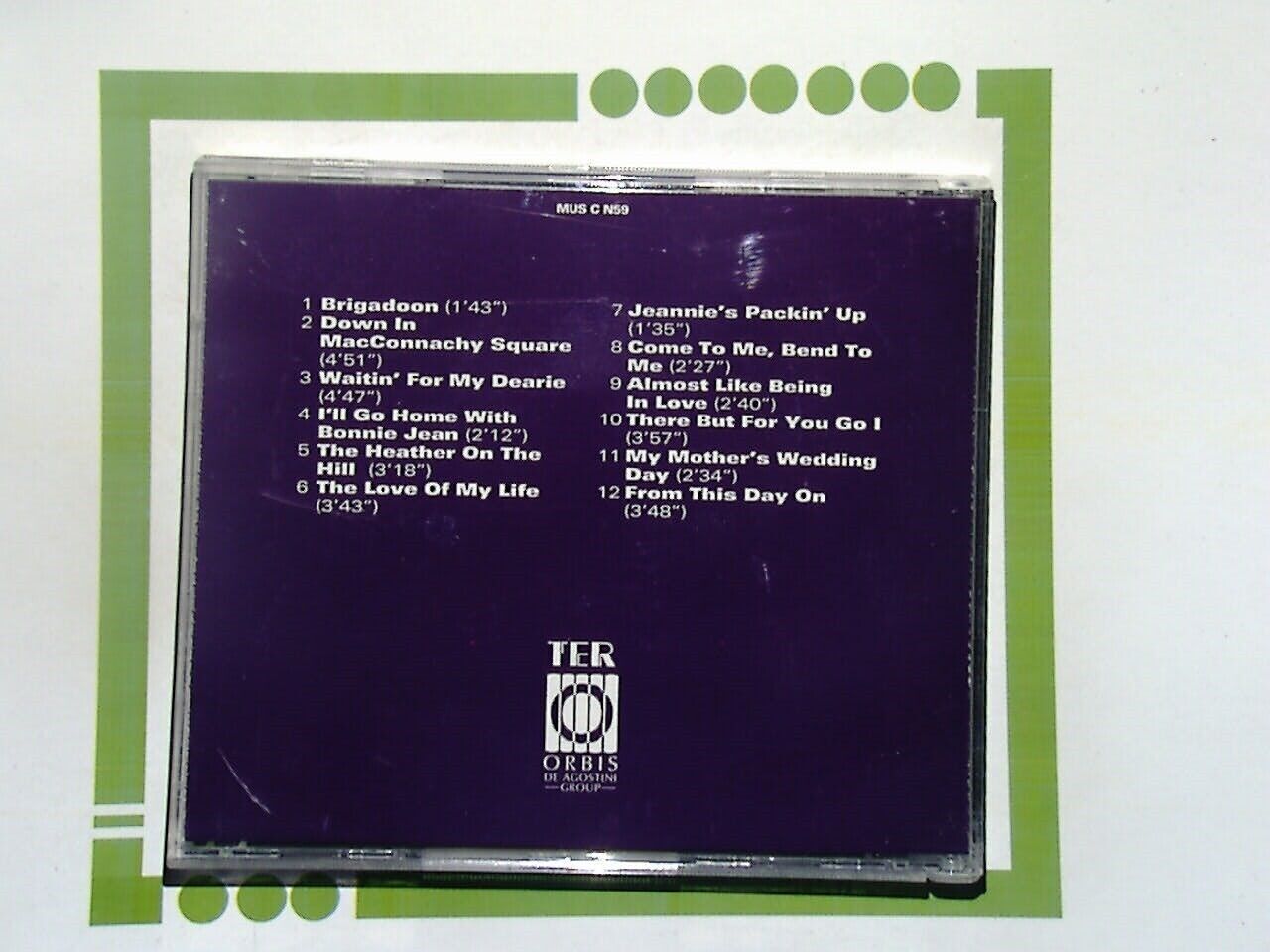 The Musicals Collection #59	Brigadoon CD Mint