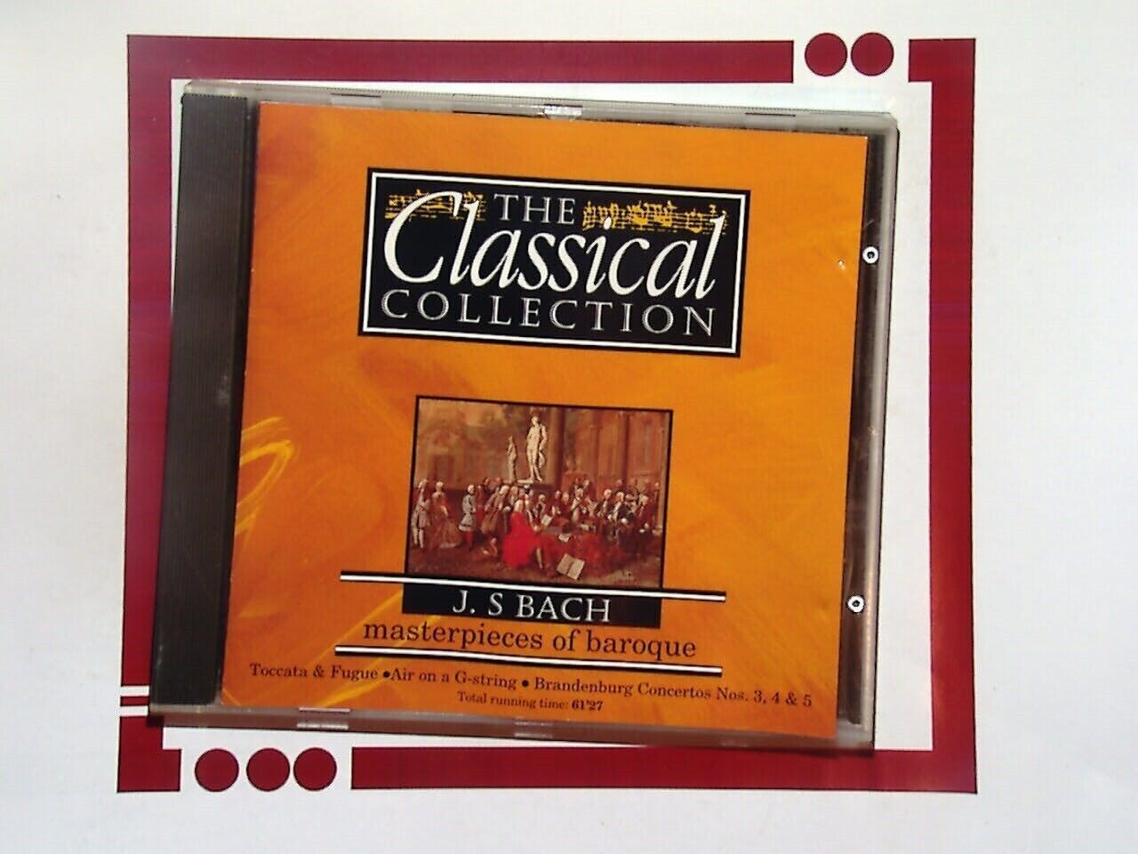 The Classical Collection 10	J. S Bach Masterpieces of Baroque CD Mint