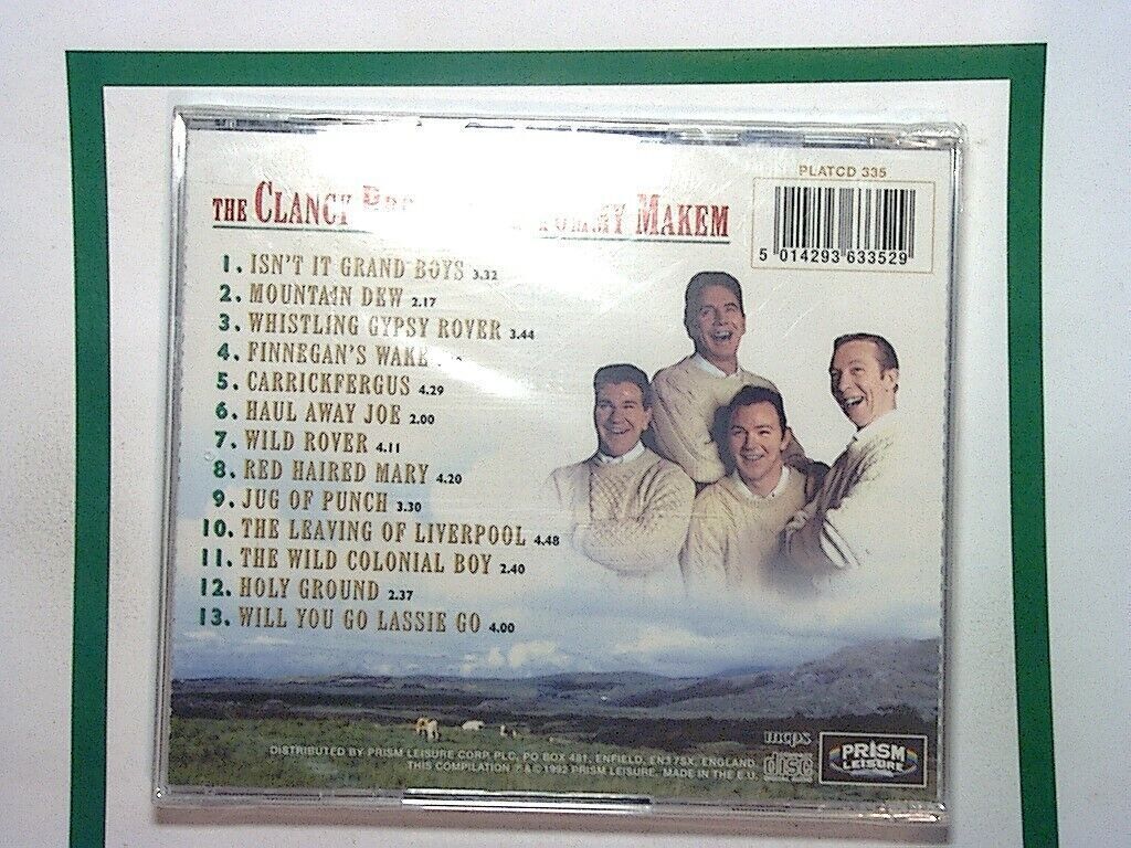 The Clancy Brothers - Live in Concert (1992) New & Factory Sealed