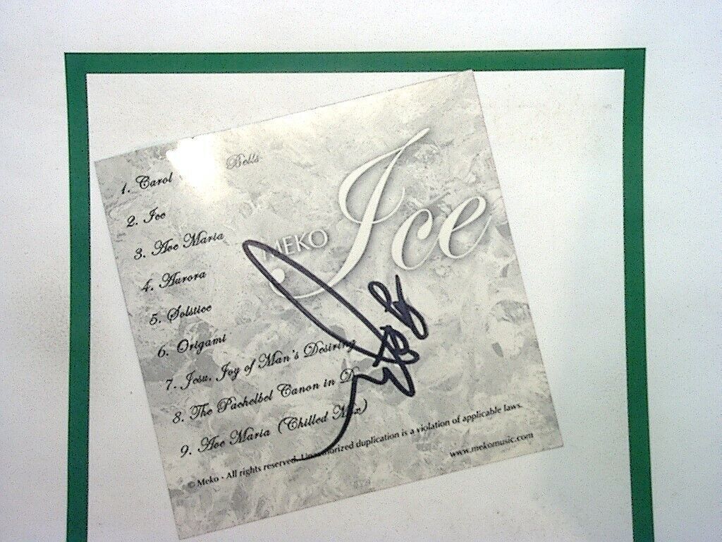 Meko - Ice CD Signed CD Nr Mint