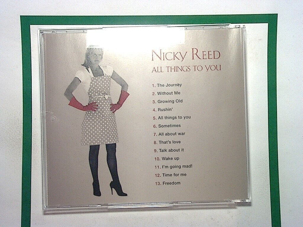 Nicky Reed	All Things To You CD Mint