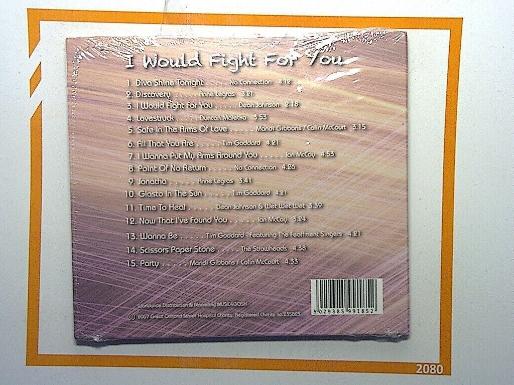 Music 4 Gosh	I Would Fight For You CD New & SEaled