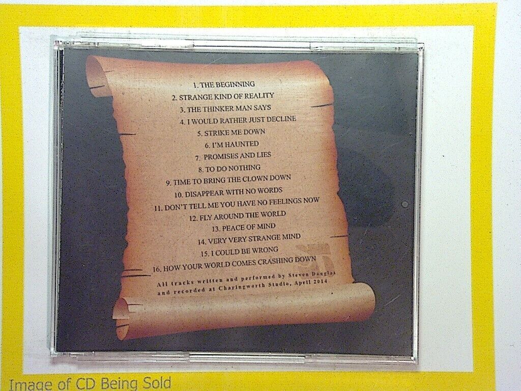 Steven Douglas	Time To Bring The Clown Down CD Nr Mint