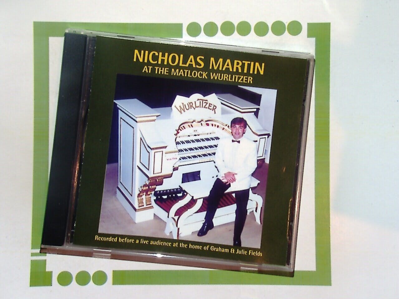 Nicholas Martin	At The Matlock Wurlitzer CD Mint