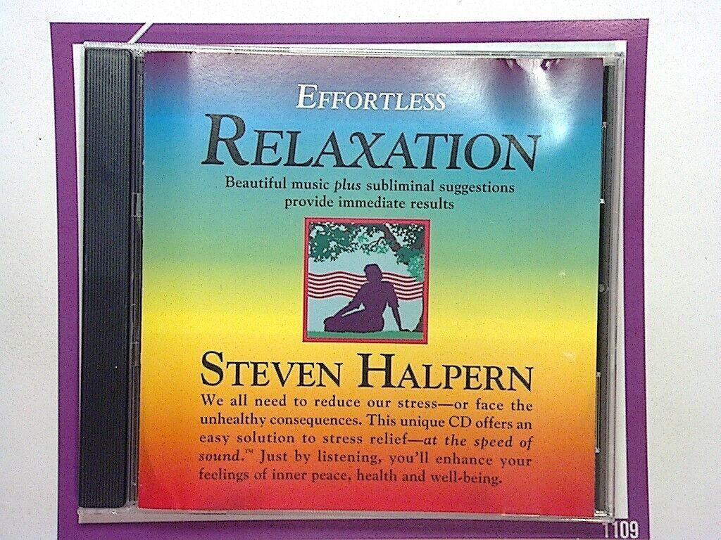 Steven Halpern	Effortless Relaxation CD Mint (Gift Option)*