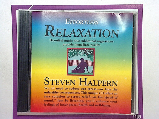 Steven Halpern	Effortless Relaxation CD Mint (Gift Option)*