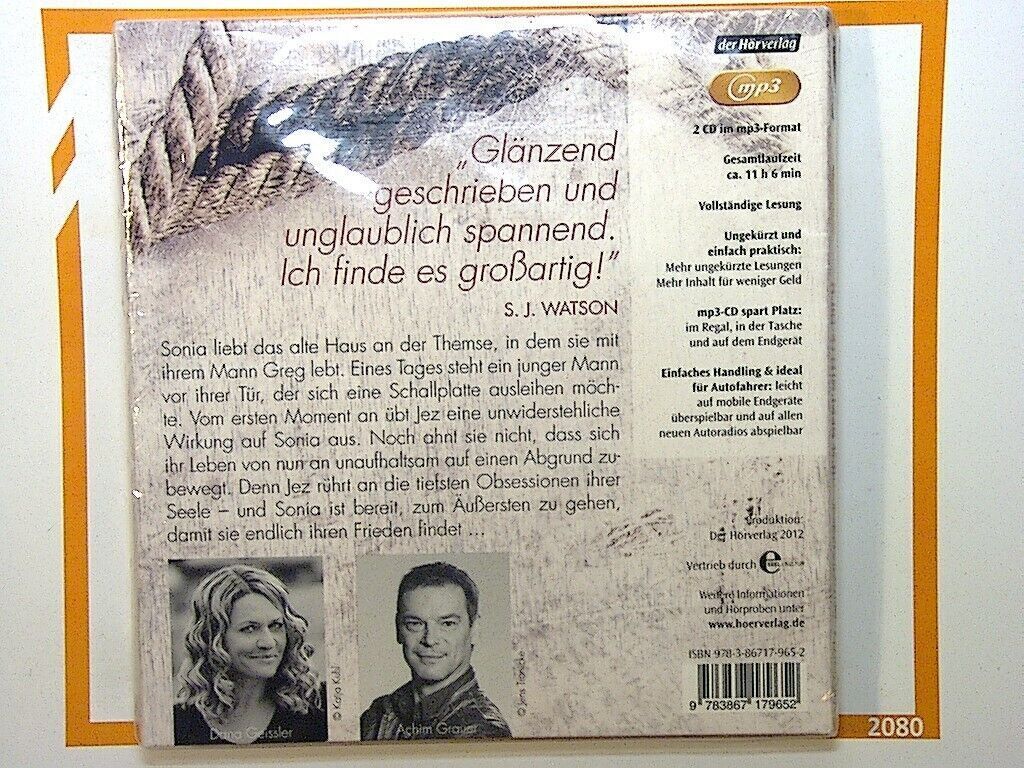 Penny Hancock	ICH BESCHUETZE DICH / MP3 CD New & sealed