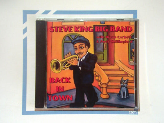 The Steve King Big band	Back In Town Cd Mint